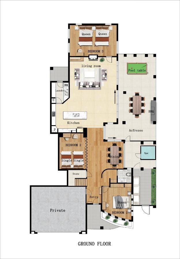 Luxury 7Brm Entire House Lakeview Blackswans Wifi Bbq Resort 库克点 外观 照片